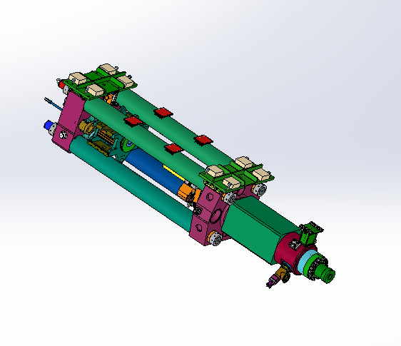 大型壓力機3D數(shù)模圖紙